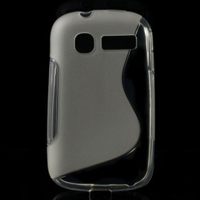 Силиконов гръб ТПУ S-Case за Alcatel One Touch Pop C1 4015 / 4015X / 4015D / 4016 Dual / 4016X Dual / 4016D Dual прозрачен